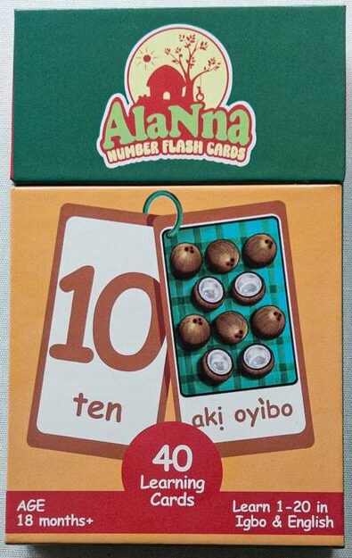Alanna Number flash cards