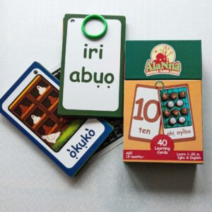 Alanna Number flash cards